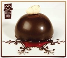 Chocolate Truffle Dome 3" 22061