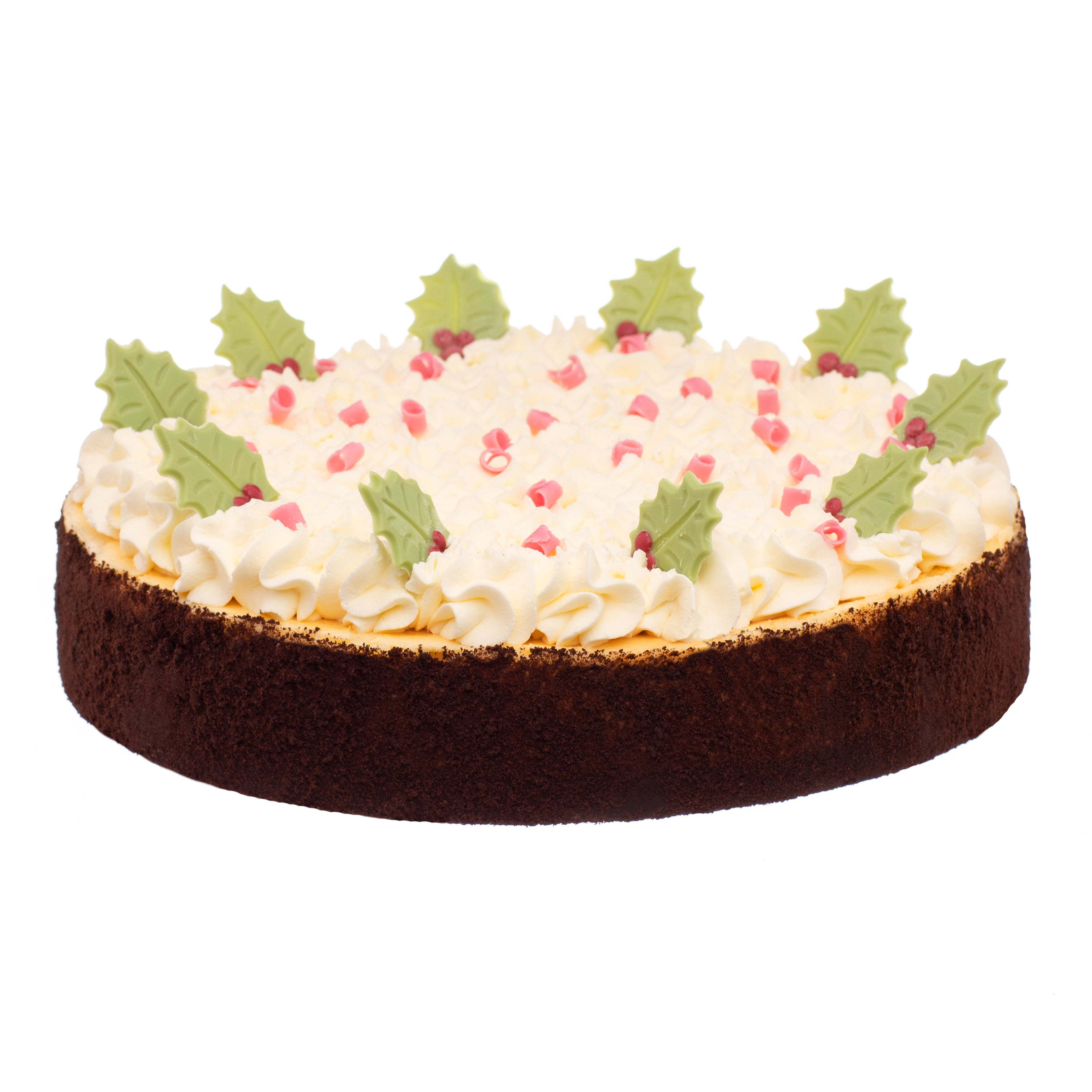 Peppermint Candy Cheesecake With Seasonal Decoration 44170-COPY