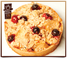 Apple Cranberry Tart 4" 33014