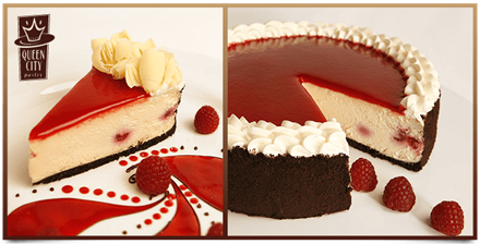 White Chocolate Raspberry Cheesecake 44250